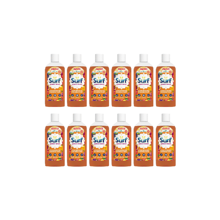 Surf Concentrated Disinfectant Multi-Purpose Cleaner Passion Bloom 240ml - Pack of 12