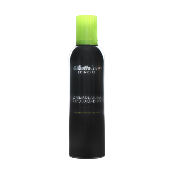 Gillette Labs Rapid Rinse Shaving Foam 240ml can front view
