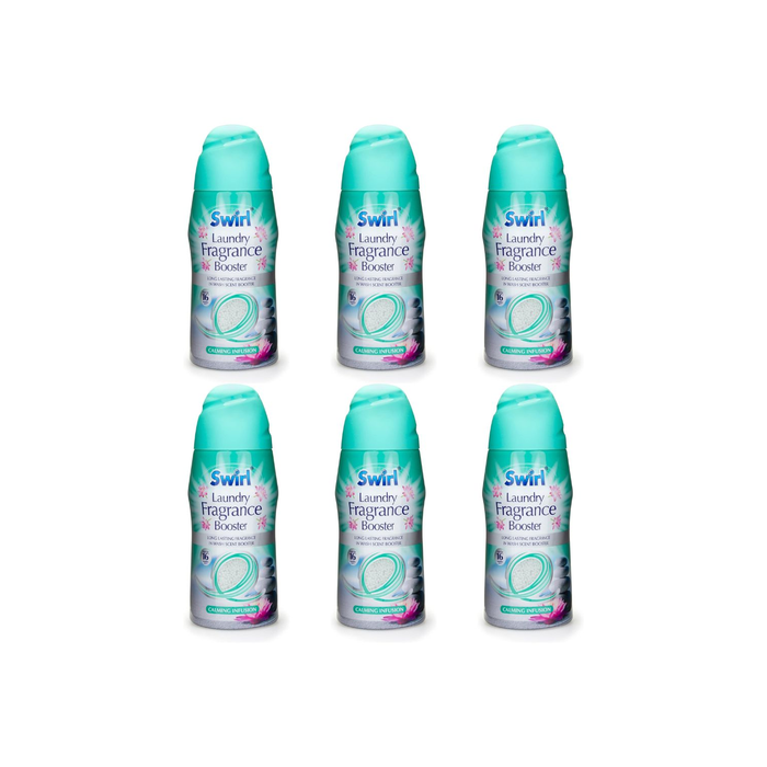 Swirl Calming Infusion Laundry Fragrance Booster 350g - Pack of 6