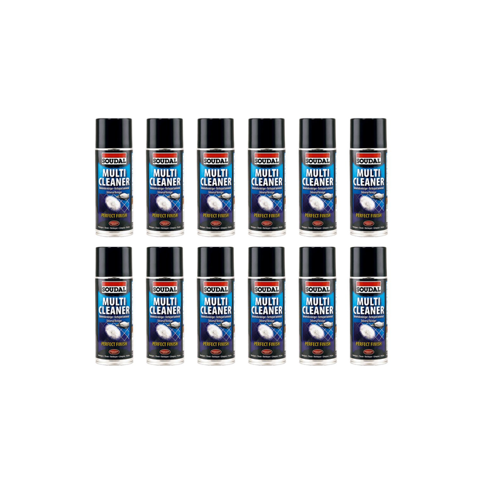 Soudal Multi Cleaner Spray 400ml - Pack of 12