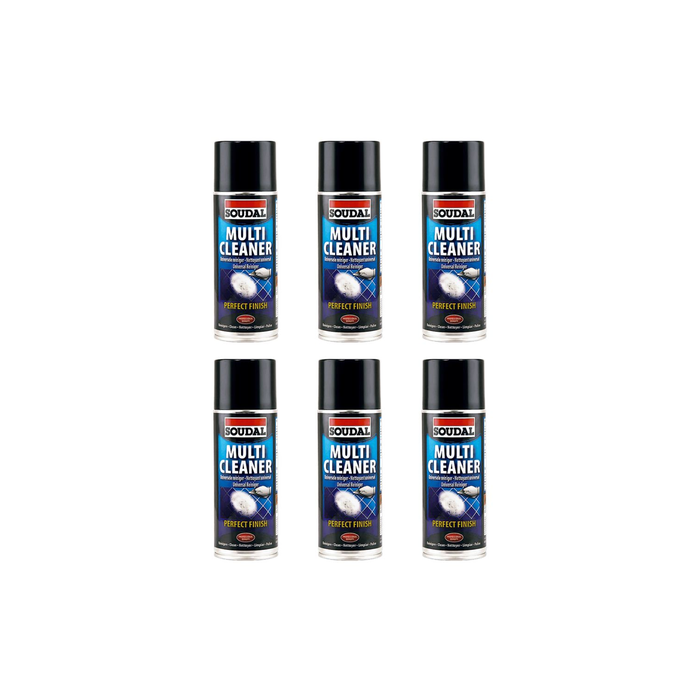 Soudal Multi Cleaner Spray 400ml - Pack of 6