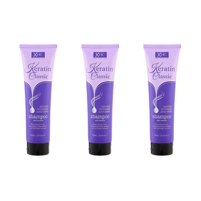 Xhc Classic Keratin Hair Shampoo 300ml - Pack of 3