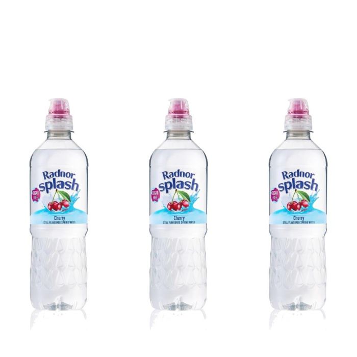 Radnor Splash Cherry Still Flavoured Spring Water 500ml - Pack of 3