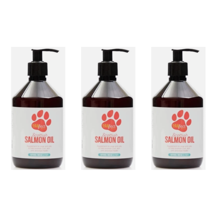 Pawfect Pets Scottish Salmon Oil 500 ML - Pack of 3