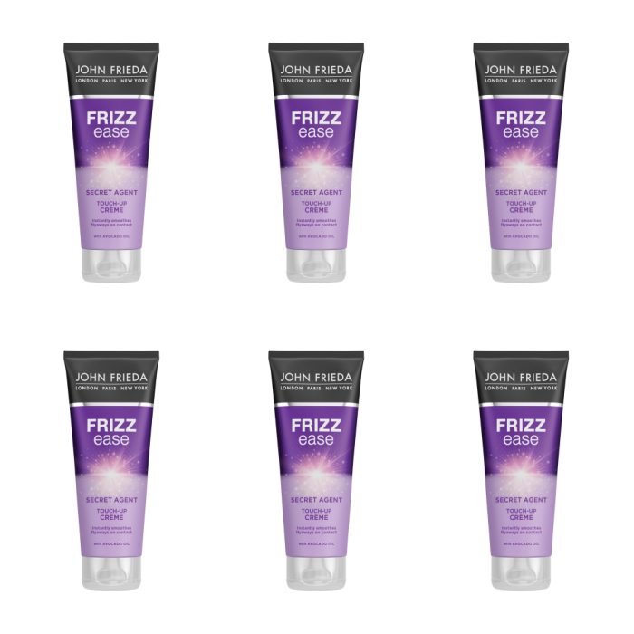 John Frieda Frizz Ease Secret Agent Touch Up Creme 100 ml - Pack of 6