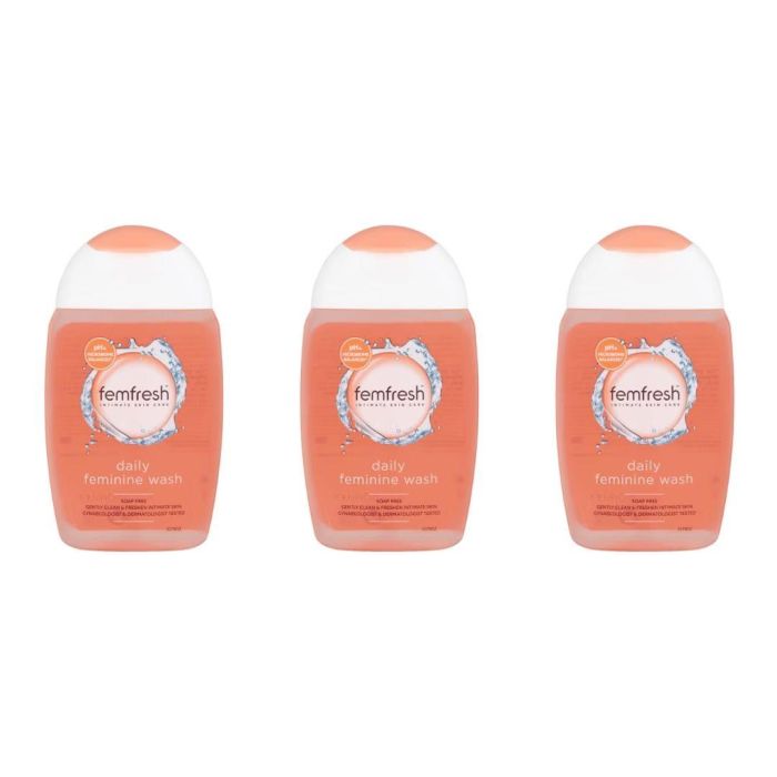 Femfresh Daily Feminine Intimate Wash 150 ML - Pack of 3