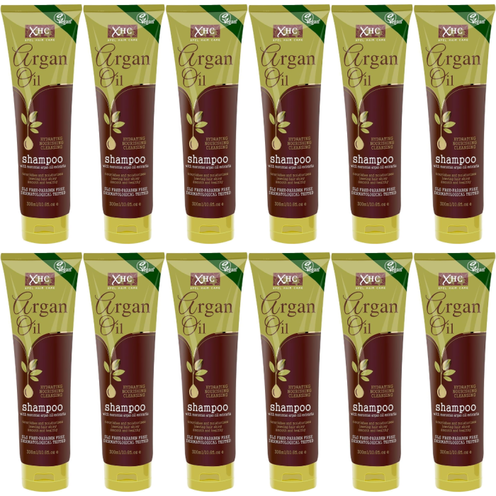 Xpel Argan Oil Shampoo 300ML - Pack of 12