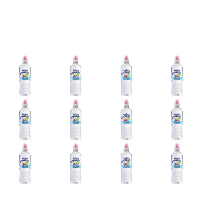 Radnor Splash Apple & Raspberry Flavoured Spring Water 500ml - Pack of 12