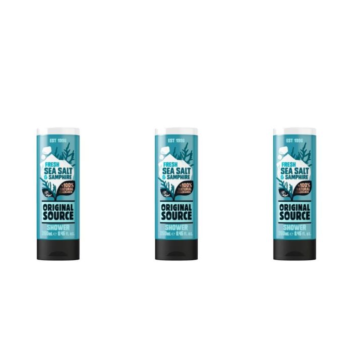 Original Source Sea Salt & Samphire Shower Gel 250ml - Pack of 3