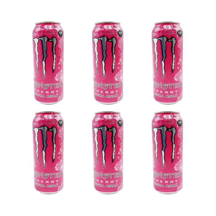 Monster Energy Drink Ultra Rosa 500ml - Pack of 6