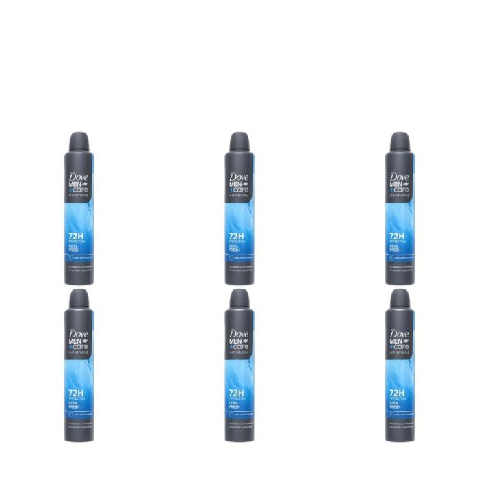 Dove Men Cool Fresh Deodorant Spray 250ml - Pack of 6