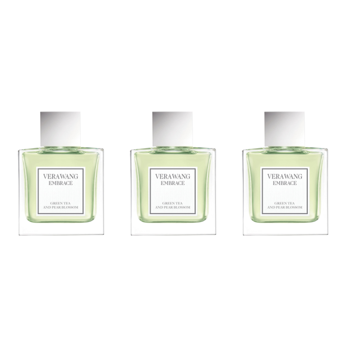 Vera Wang Embrace Green Tea & Pear Blossom Spray 30ml - Pack of 3