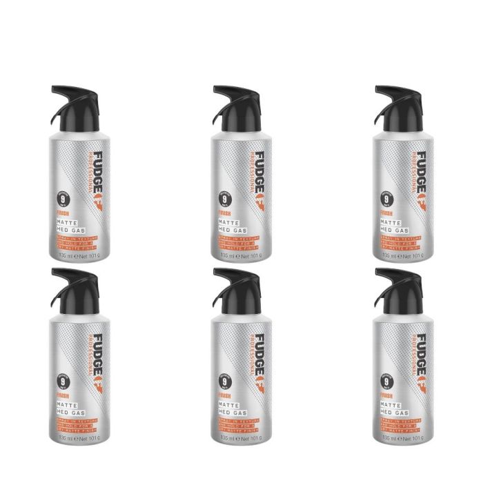 Fudge Matte Hed Gas Hair Spray 135ml - Pack of 6