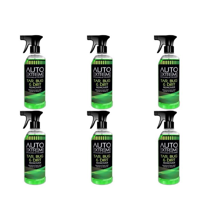 Auto Extreme Tar, Bug & Dirt Remover Spray 720ml - Pack of 6