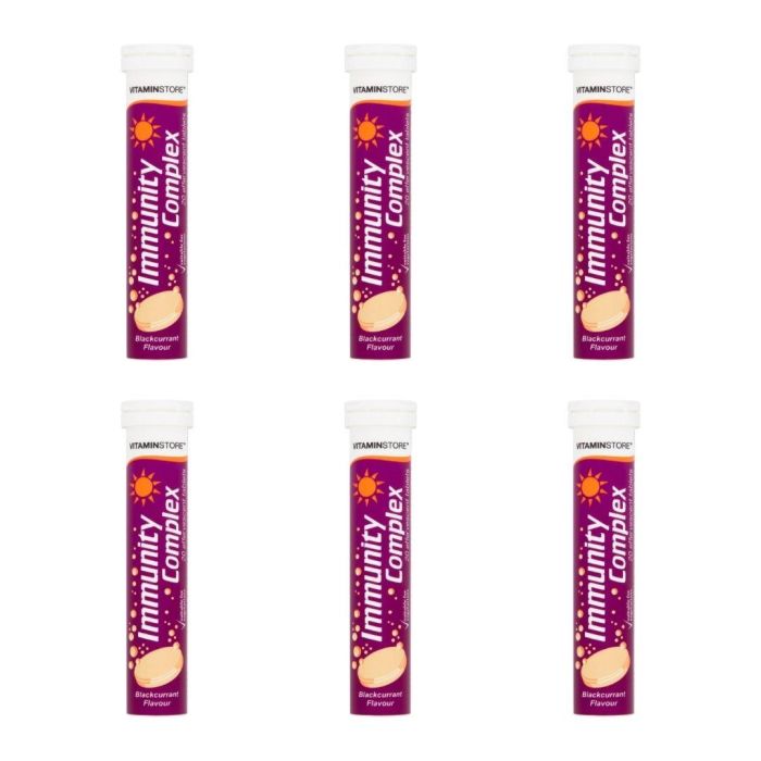 Vitamin Store Effervescent Immunity Complex 20 Tablets - Pack of 6