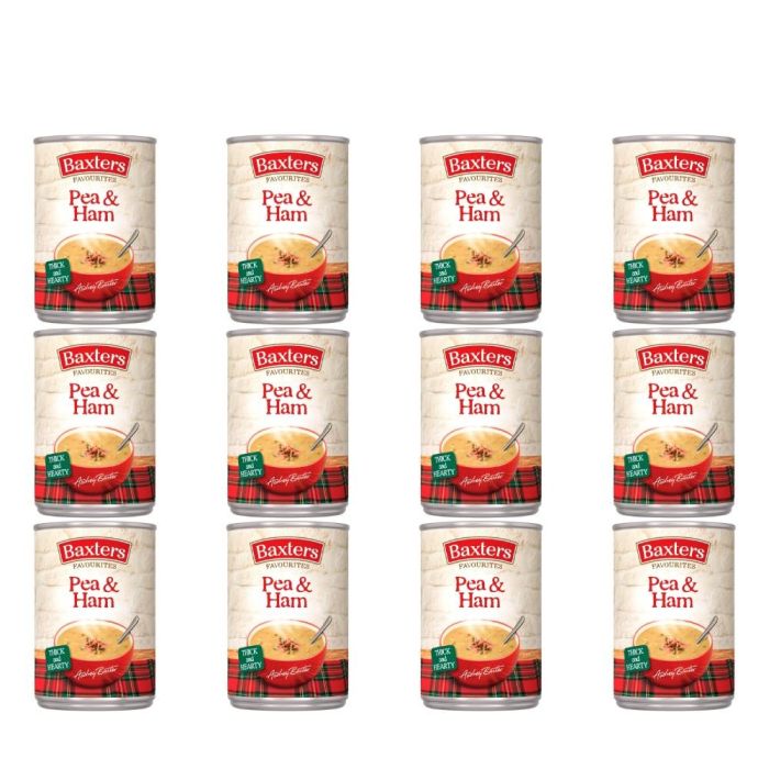 Baxters Pea & Ham Soup 400g - Pack of 12