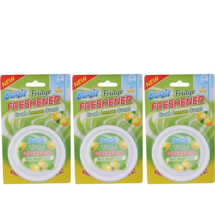 Duzzit Lemon Fresh Fridge Freshener 1 Count - Pack of 3