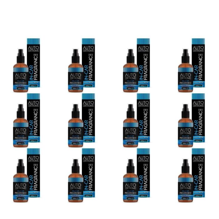 Auto Extreme Ocean Breeze Car Air Freshener Spray 100ml - Pack of 12