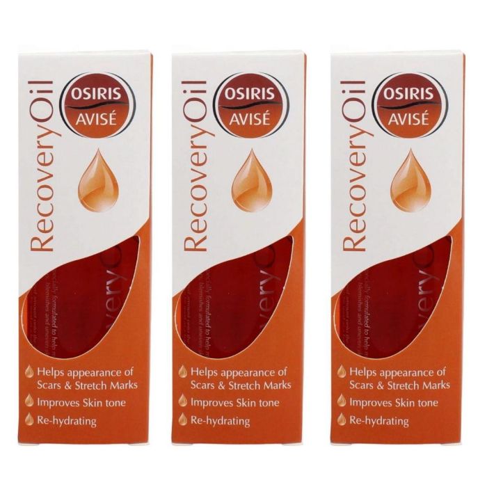 Osiris Avise Recovery Oil Removes Scars Stretch Marks 100 ML - Pack of 3