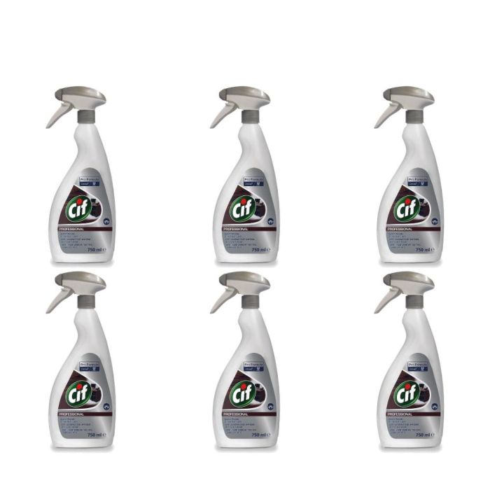 Cif Professional Formula Wood Polish 750ml - Pack of 6