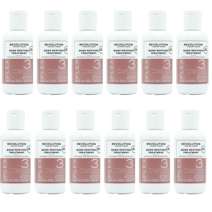 Revolution Bond Restore Plex No.3 Hair Treatment 100ml - Pack of 12