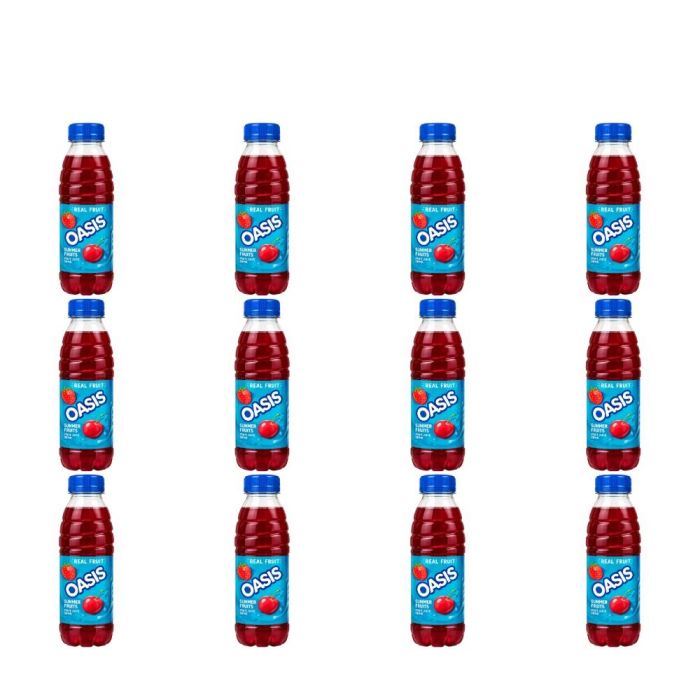 Oasis Summer Fruits Juice 500ml - Pack of 12