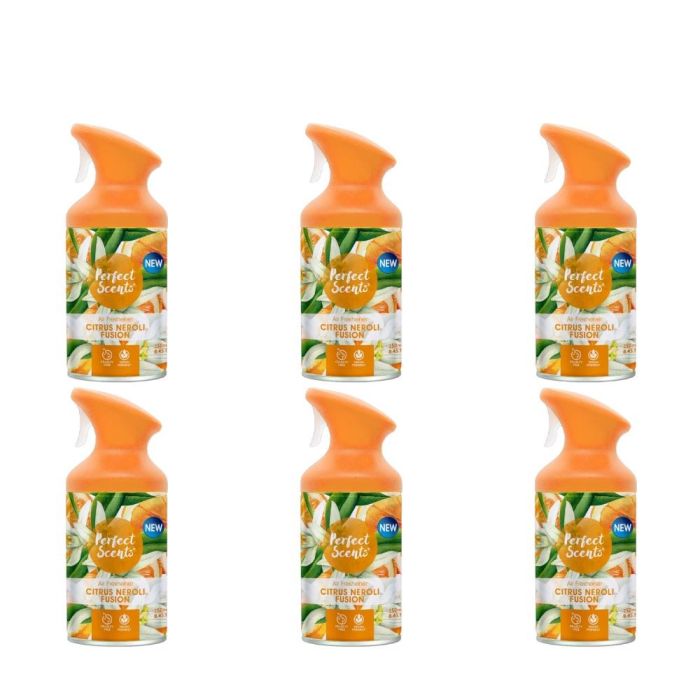 Perfect Scents Citrus Neroli Fusion Room Spray 250ml - Pack of 6