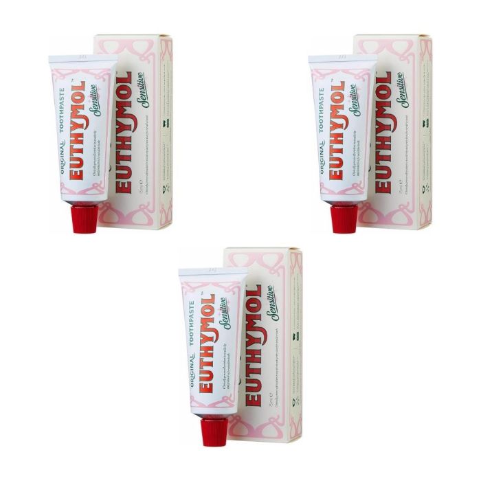 Euthymol Sensitive Toothpaste 75 ML - Pack of 3