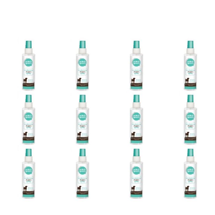 Pride & Groom Deodorising Doggie Spray 200ml - Pack of 12