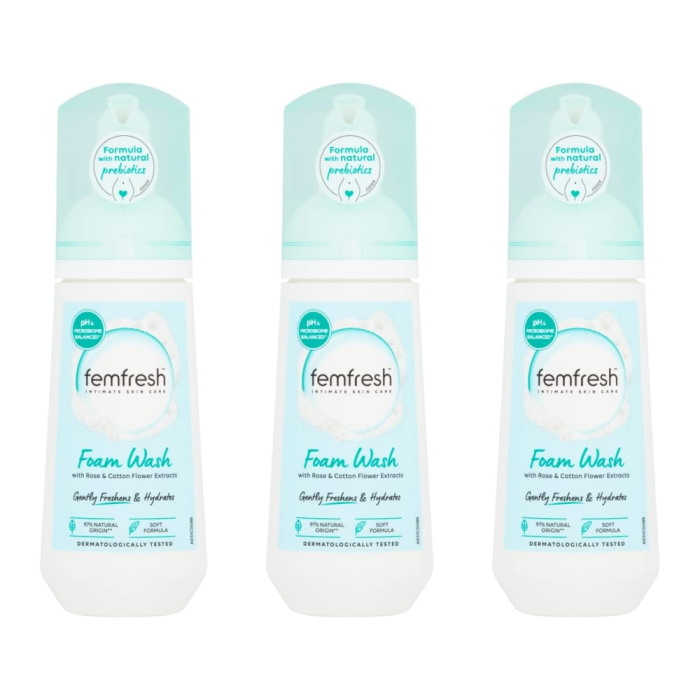 Femfresh Intimate Skin Care Foam Wash 150ML - Pack of 3