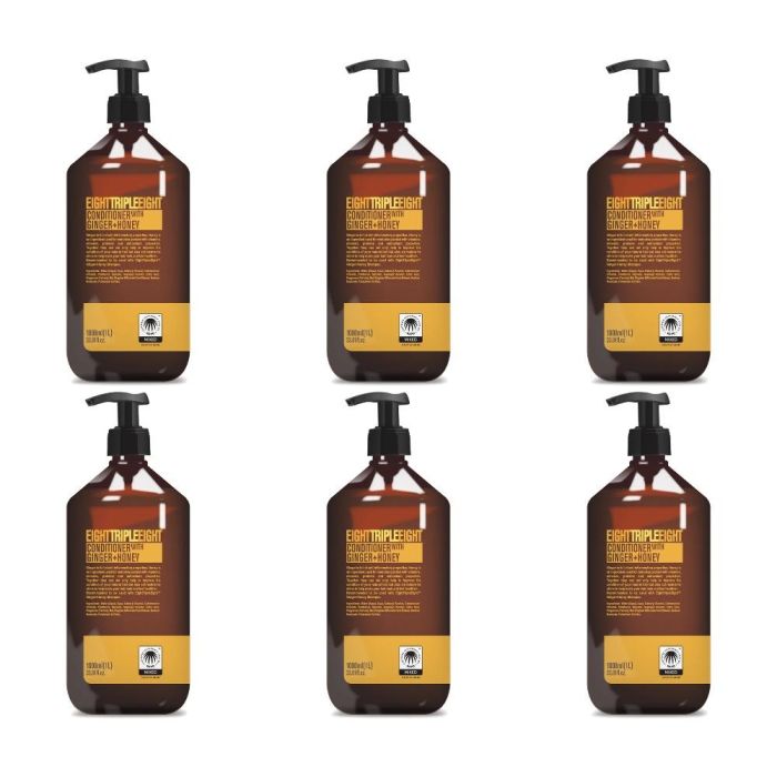 Eight Triple Eight Ginger & Honey Conditioner 1L - Pack of 6