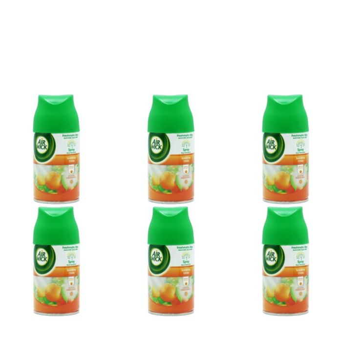 Air Wick Sparkling Citrus Air Freshener 250ml - Pack of 6