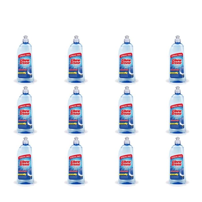Elbow Grease Lemon Fresh Rinse Aid 500ml - Pack of 12