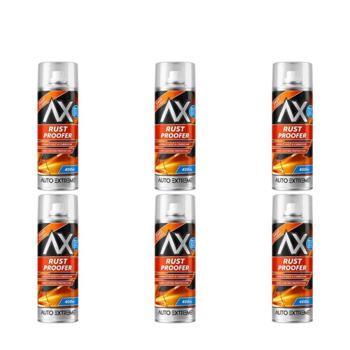 Auto Extreme Rustproofer Spray 400ml - Pack of 6