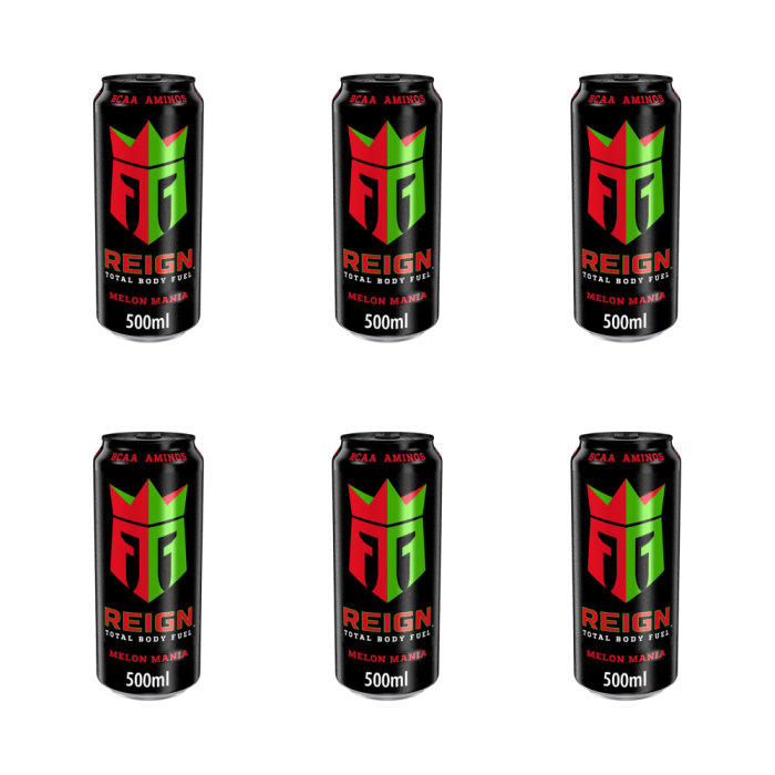 Reign Melon Mania Energy Drink 500ML - Pack of 6