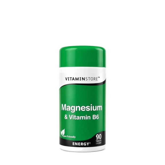 Vitamin Store Magnesium & Vitamin B6 Supplements 90 Tablets