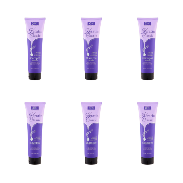 Xhc Classic Keratin Hair Shampoo 300ml - Pack of 6