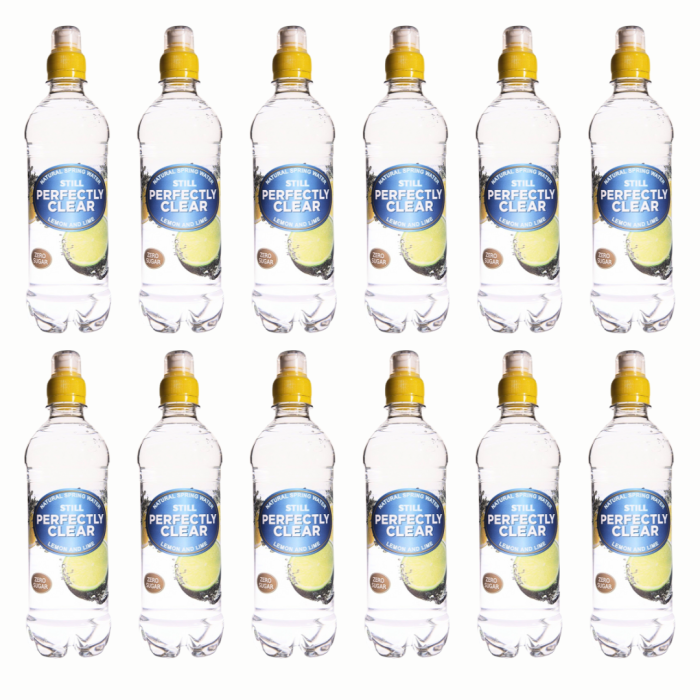 Perfectly Clear Lemon & Lime Flavoured Still Water 500ml - Pack of 12