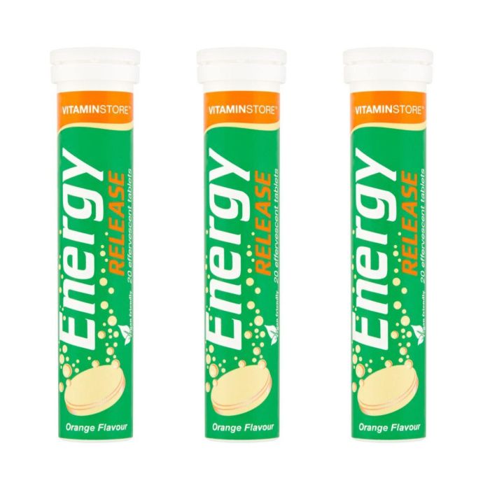 Vitamin Store Energy Release Effervescent 20 Tablets - Pack of 3