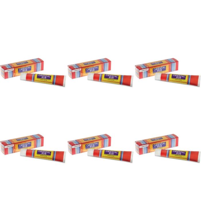 Masterplast Oriental Rub Warming Muscle Massage Cream 70g - Pack of 6