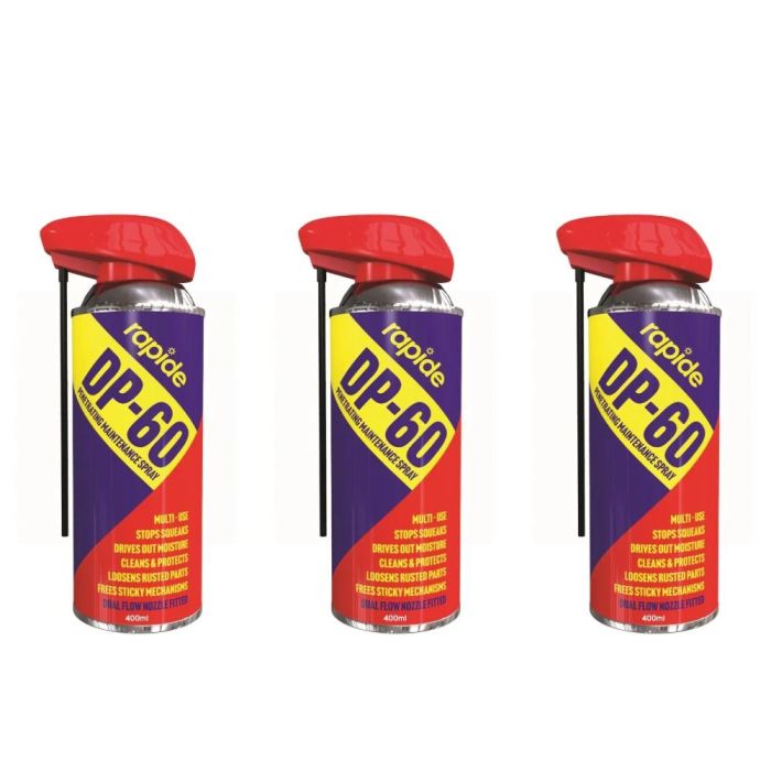 Rapide DP-60 Penetrating Maintenance Spray 400ml - Pack of 3