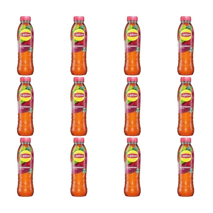 Lipton Raspberry Ice Tea 500ml Bottle - Pack of 12