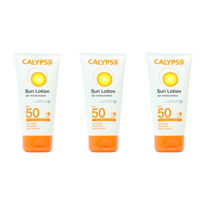 Calypso Australian Standard Spf50 Sun Lotion 150ml - Pack of 3