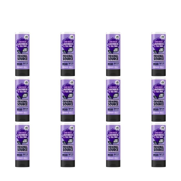 Original Source Lavender & Tea Tree Shower Gel 250ml - Pack of 12