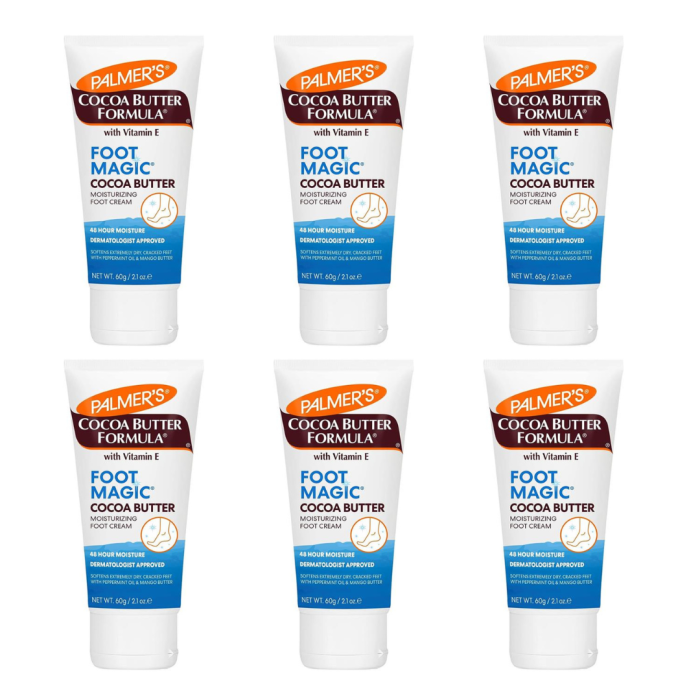 Palmer's 60g Foot Cream: Soften, Nourish, and Pamper Your Feet x 6