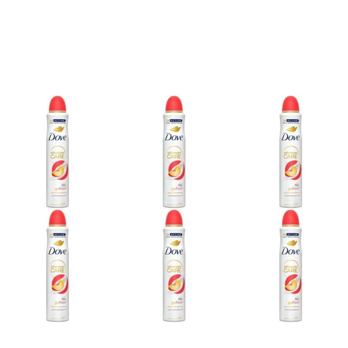Dove Advanced Care Antiperspirant Spray 150ml - Pack of 6