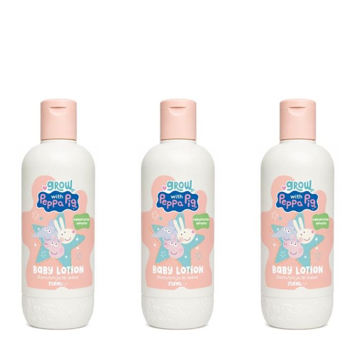 Grow With Peppa Pig Baby Lotion 350ml - Pack of 3