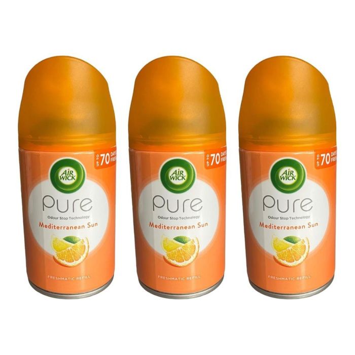 Air Wick Freshmatic Mediterranean Sun Air Freshner 250 ML - Pack of 3