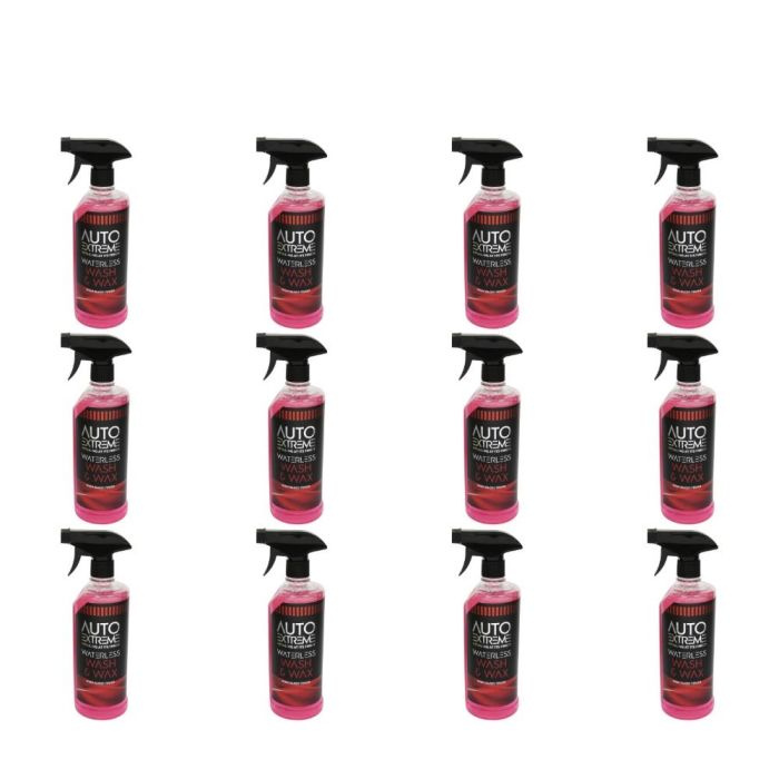 Auto Extreme Waterless Wash & Wax High Gloss Spray 720ml - Pack of 12