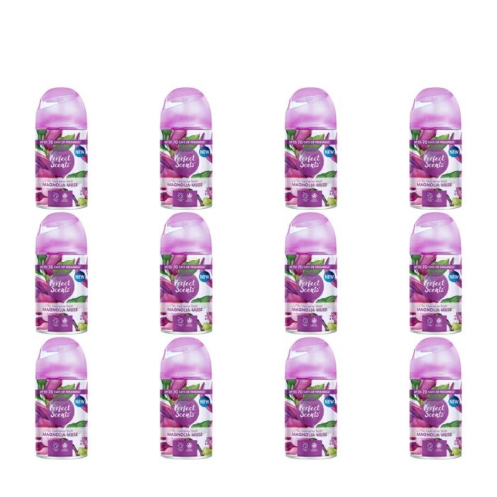 Perfect Scents Magnolia Muse Automatic Air Freshener Refill 250ml - Pack of 12